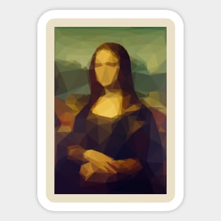 Mona Lisa 3.0 Sticker